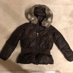 JUICY COUTURE GIRLS SIZE 10 WINTER COAT